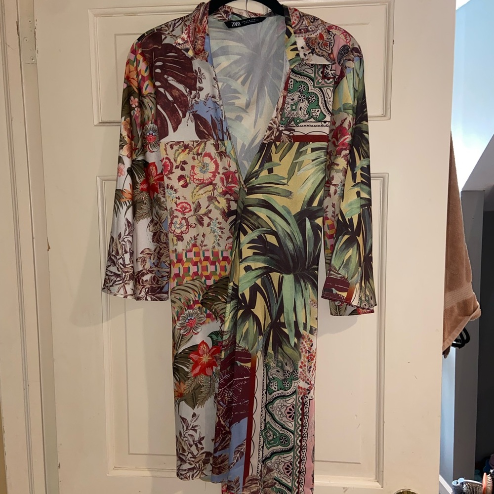 Beautiful printed top from Zara